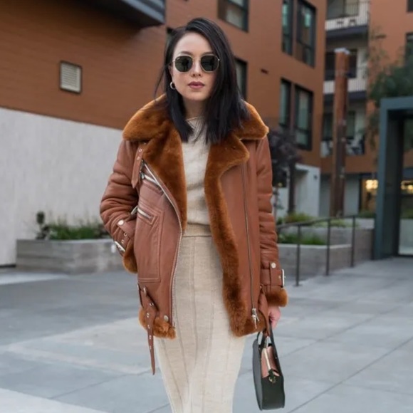 The Arrivals MOYA shearling jacket - excellent condition - Picture 3 of 16